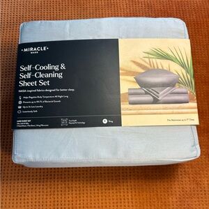 Miracle Self-Cleaning Light Gray Sheet Set